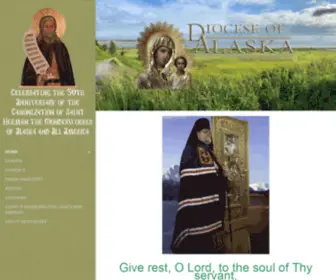 Doaoca.org(Diocese of Sitka & Alaska) Screenshot