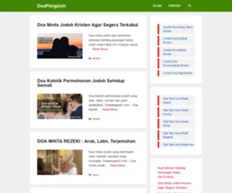 Doapengasih.com(Kumpulan Doa Harian Agama Islam) Screenshot