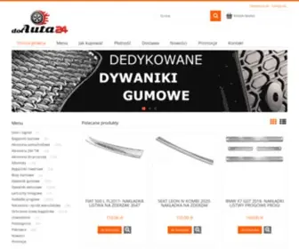 Doauta24.pl(Akcesoria do Twojego auta) Screenshot