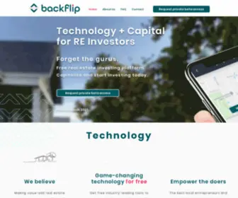 Dobackflip.com(Backflip) Screenshot