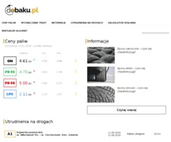 Dobaku.pl(Ceny paliw) Screenshot