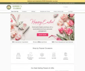 Dobbiesflorist.com(Dobbie's Florist) Screenshot