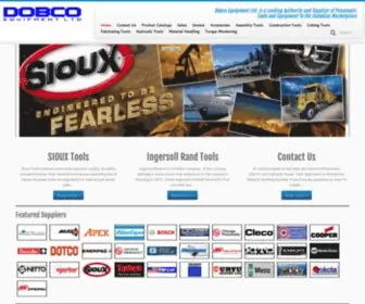 Dobcoeqp.com(Dobco Equipment Ltd) Screenshot