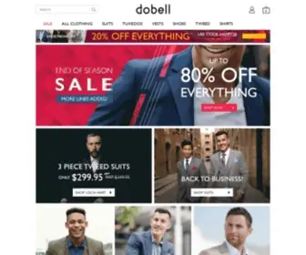 Dobell.com(FORMERLY MY TUXEDO DIRECT) Screenshot