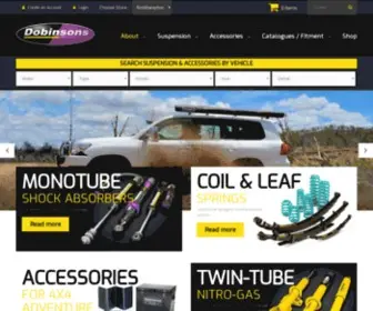 Dobinsonsprings.com(Experts in Springs & Suspension (est.1953)) Screenshot