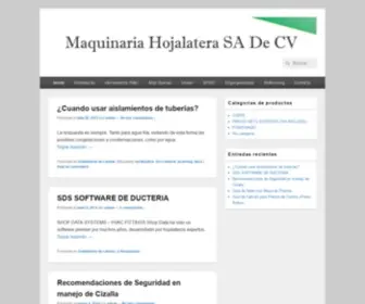 Dobladorasdelamina.com(Dobladoras de Lamina) Screenshot