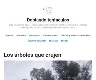 Doblandotentaculos.com(Doblando tentáculos) Screenshot