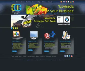 Doblegar.com(Doblegar Group es una agencia de diseño web y posicionamiento en Google. Doblegar Group) Screenshot