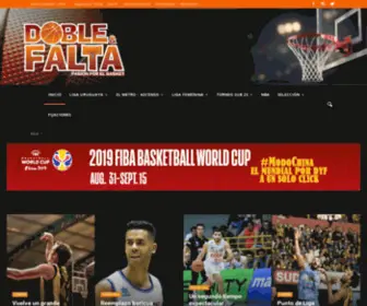 Dobleyfalta.com(Todo el básquetbol lo tenemos nosotros) Screenshot