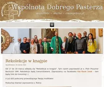 Dobregopasterza.pl(Wspólnota Dobrego Pasterza to służba) Screenshot