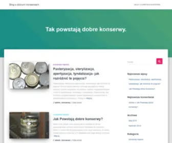 Dobrekonserwy.pl(Tak powstaj) Screenshot