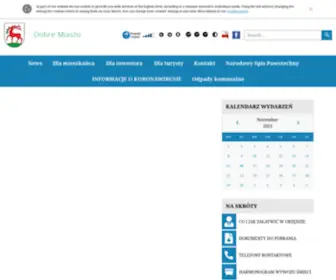 Dobremiasto.com.pl(Dobre Miasto) Screenshot