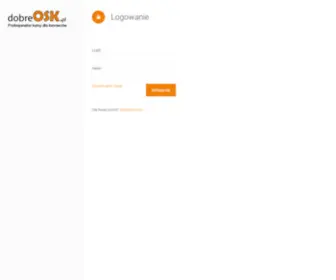 Dobreosk.pl(Elarningowe kursy nauki jazdy przez Internet oraz przygotowanie do egzaminu na prawo jazdy) Screenshot