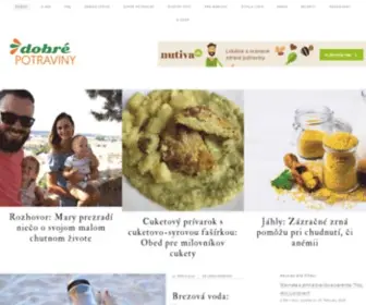 Dobrepotraviny.sk(Dobré Potraviny) Screenshot
