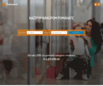 Dobromat.sk(Každým nákupom pomáhate) Screenshot