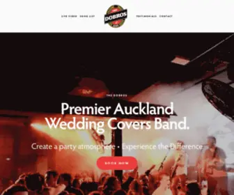 Dobros.co.nz(Auckland Wedding Band & Covers Band Hire) Screenshot