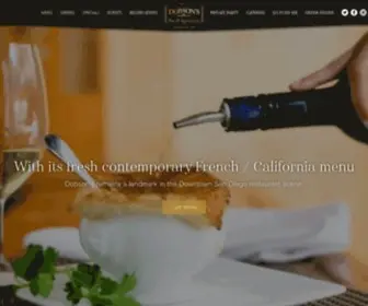 Dobsonsrestaurant.com(Dobson's Bar & Restaurant) Screenshot