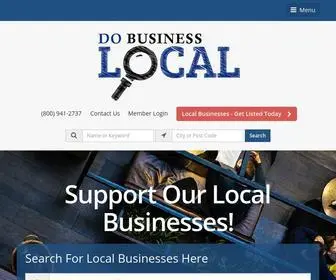 Dobusinesslocal.com(Builders, Church, Restaurants, Plumber &amp; Roofer in Elmira) Screenshot