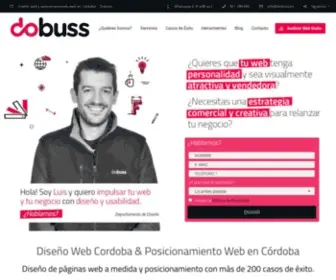 Dobuss.es(Posicionamiento Web & Diseño Web en Córdoba) Screenshot