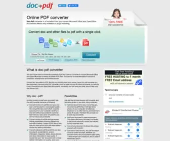 Doc-PDF.net(Doc-Pdf converter) Screenshot
