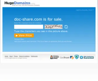 Doc-Share.com(100% satisfaction guaranteed. Hassle) Screenshot