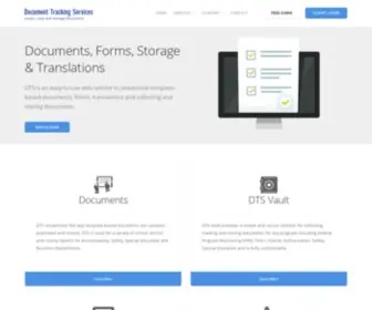 Doc-Tracking.com(Documents, Storage, Forms, & Translations) Screenshot