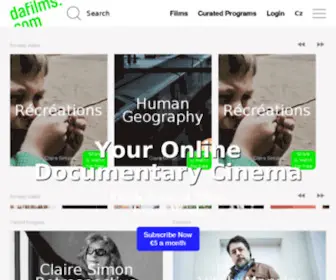 Docalliancefilms.com(Recently added films) Screenshot