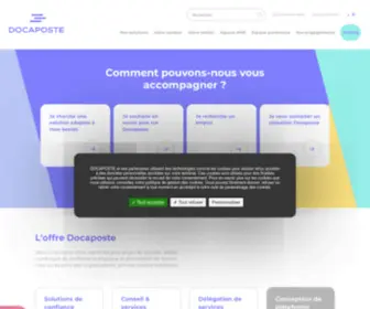 Docaposte.fr(Transition numérique) Screenshot