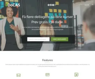 Docas.dk(DoCAS kursus administration) Screenshot