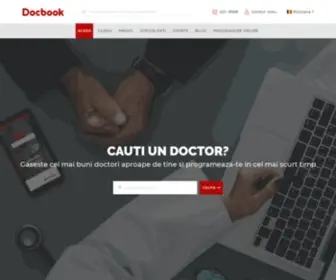 Docbook.ro(Gaseste cei mai buni doctori aproape de tine si programeaza) Screenshot