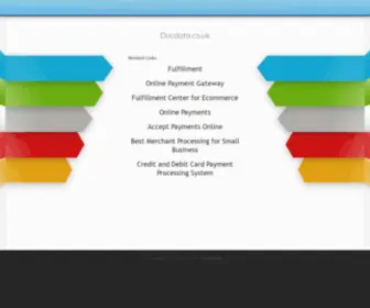 DoCData.co.uk(Docdata Fulfilment Services) Screenshot