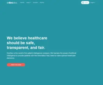 DoCDoc.com(Transforming healthcare) Screenshot