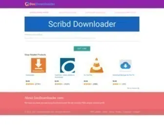 DoCDownloader.com(Scribd Downloader) Screenshot