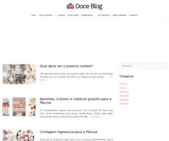 Doce.blog.br(Doce Blog) Screenshot