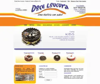 Doceloucurarj.com.br(Tortas Doce Loucura) Screenshot