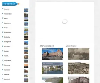 Docelowo.pl(Przewodnik po miastach Europy) Screenshot