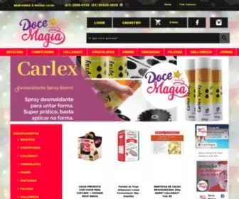 Docemagialoja.com.br(DOCE MAGIA) Screenshot