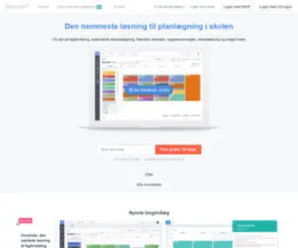 Docendo.dk(Skemalægningsprogram) Screenshot