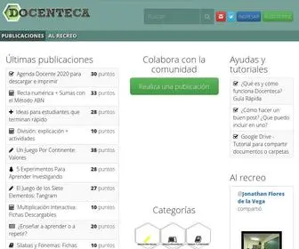 Docenteca.com(Docenteca) Screenshot