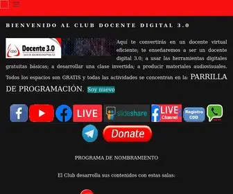 Docentedigital.club(Club Docente Digital 3.0 CLUB DOCENTE DIGITAL 3.0) Screenshot