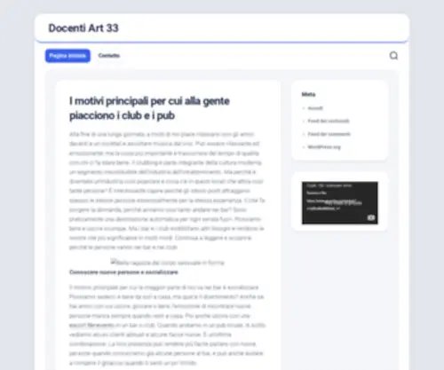 Docentiart33.it(Associazione Docenti Articolo 33) Screenshot