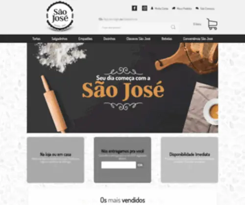 Doceriasaojose.com.br(Doceria) Screenshot