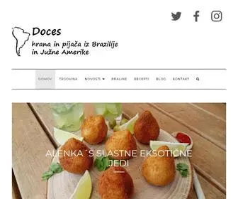 Doces.si(Alenka´s Doces Slovenija) Screenshot