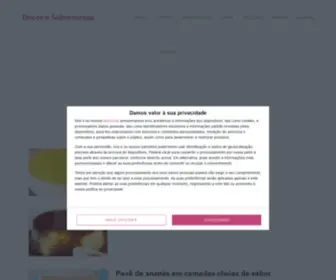 Docesesobremesas.com(As melhores receitas) Screenshot