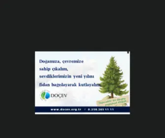 Docev.org.tr(Doğa ve Çevre Vakfı) Screenshot