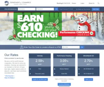 DocFcuonline.com(Department of Commerce Federal Credit Union) Screenshot
