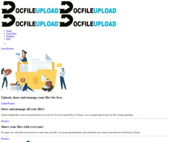 DocFileupload.com(Upload Files) Screenshot