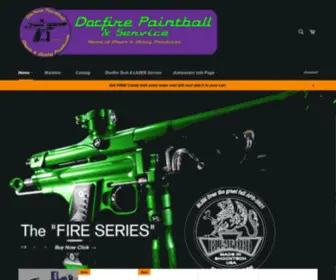 DocFirepaintball.com(Docfire Paintball) Screenshot