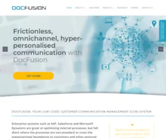 DocFusioncloud.com(Communications that flow) Screenshot
