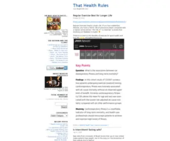 DocGerrytan.com(That Health Rules) Screenshot